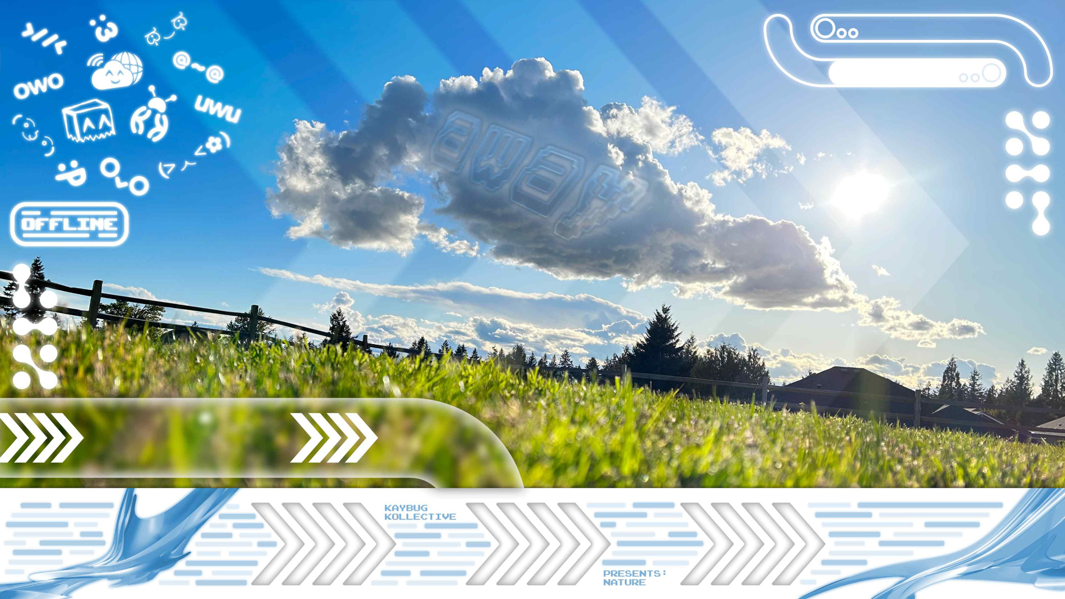 &quot;offline away&quot; made in collaboration with Mukky&#39;s World with for Kaybug Kollective&#39;s Nature Collection