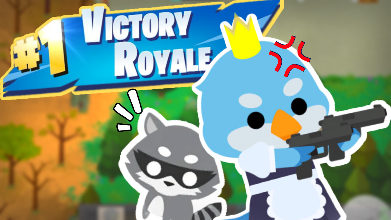 thumbnail for my video Carrying My Pet Raccoon! | Super Animal Royale