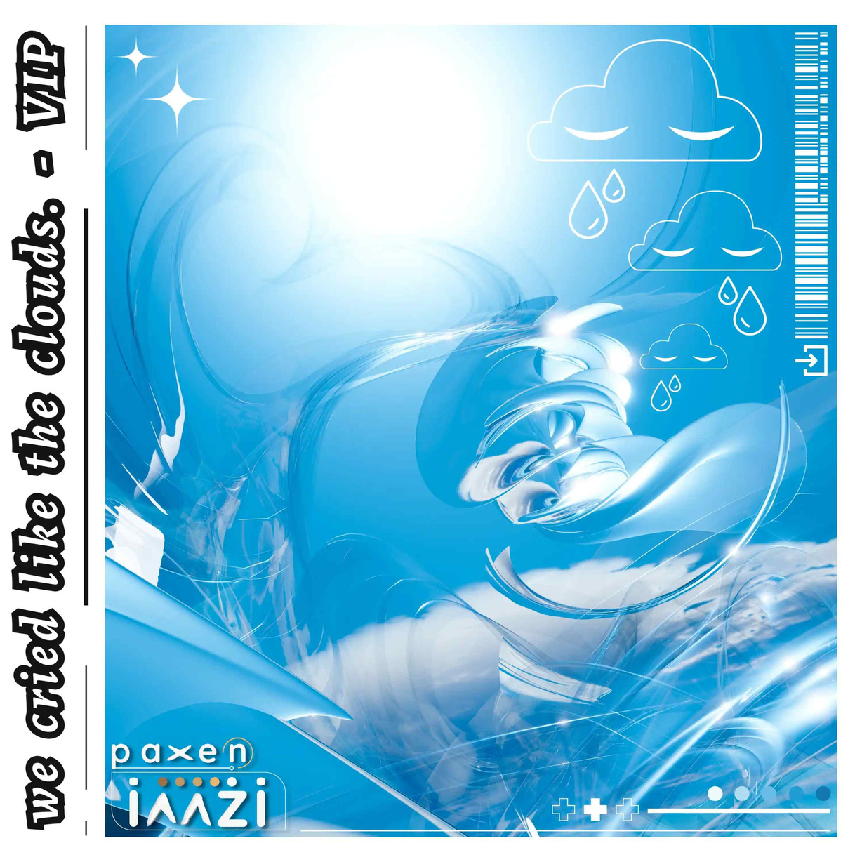 cover art for my &quot;we cried like the clouds - VIP&quot;