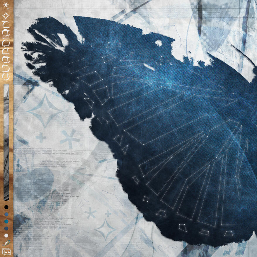 cover art for the song &quot;&quot;guardian ✧˖*&quot;. art &amp; music made in collaboration with crmlia